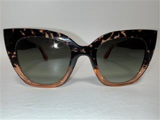 NEW! TOMS SYDNEY TORTOISE OLIVE GRADIENT CAT EYE SUNGLASSES